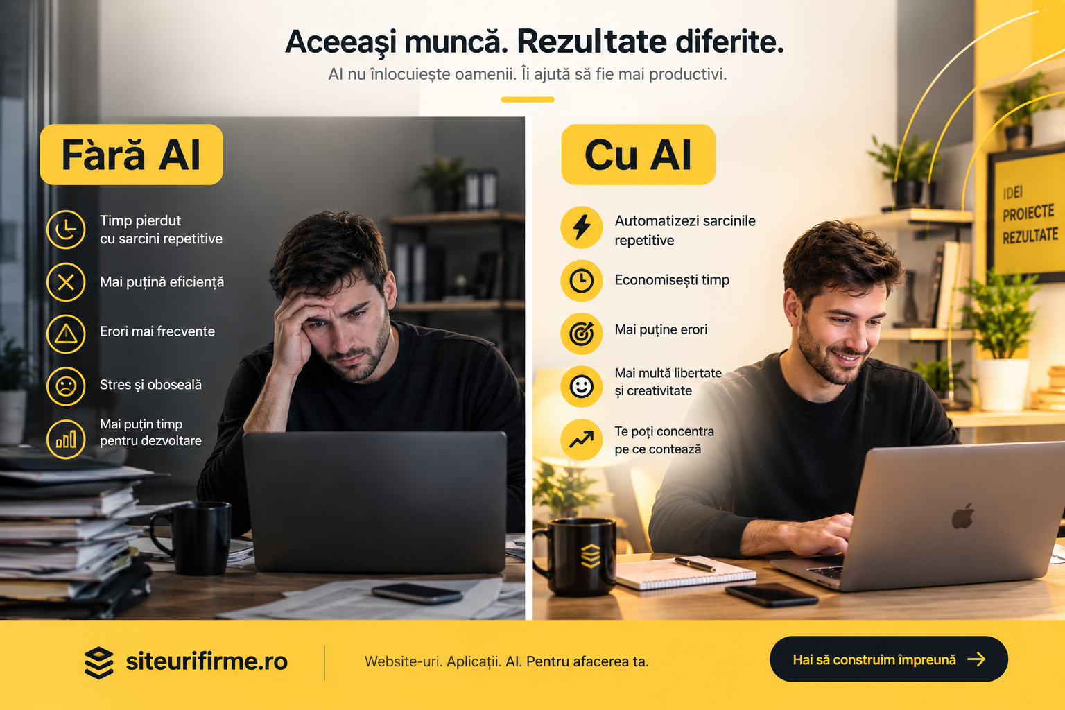 Automatizari AI pentru firme mici: de unde incepi in 2026