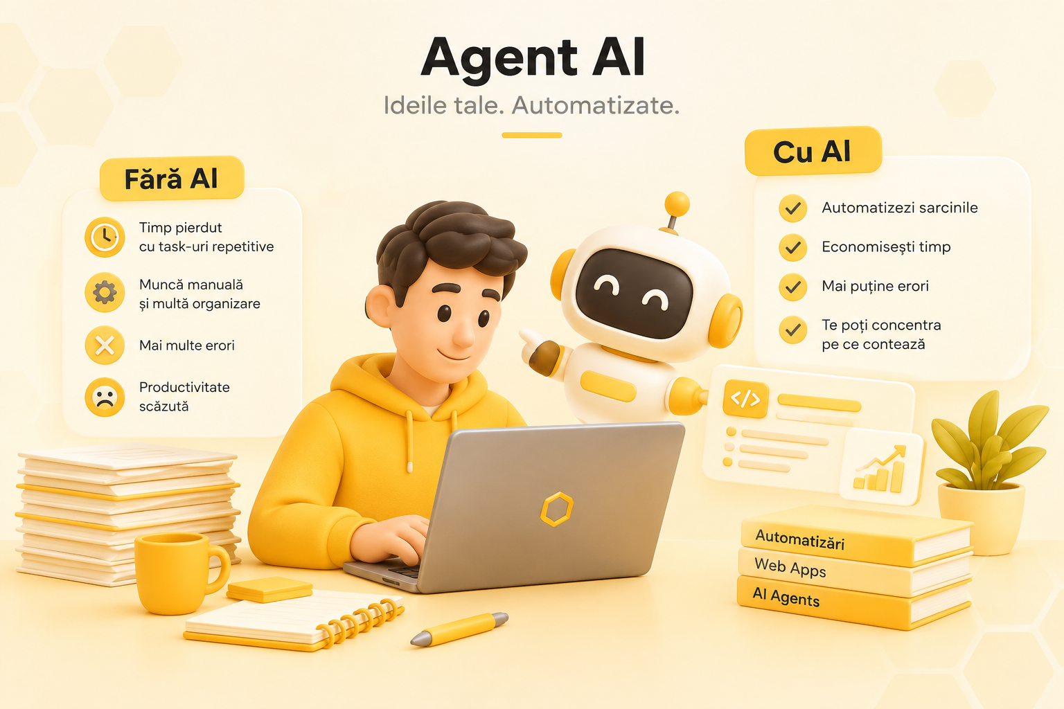 Ce Este un Agent AI si La Ce Foloseste unei Firme Mici